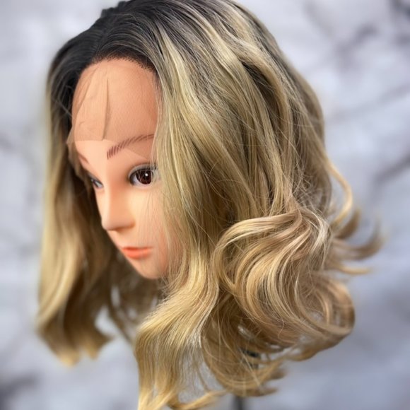 Dirty Blonde Lace Front Wig - Picture 3 of 9